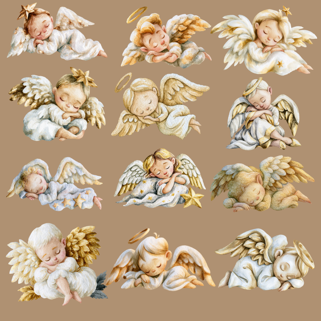 Sleeping Angel PNG Clipart