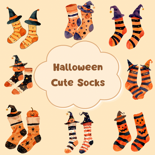 Halloween Socks PNG Clipart