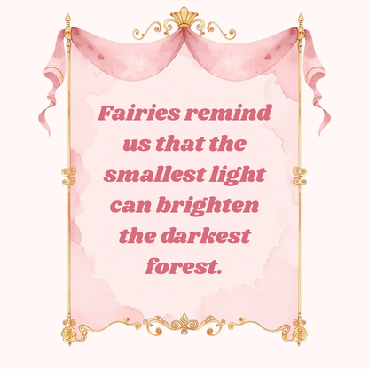 Rose Gold Fairy Banners ✨💖