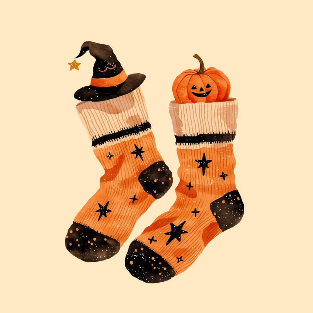 Halloween Socks PNG Clipart