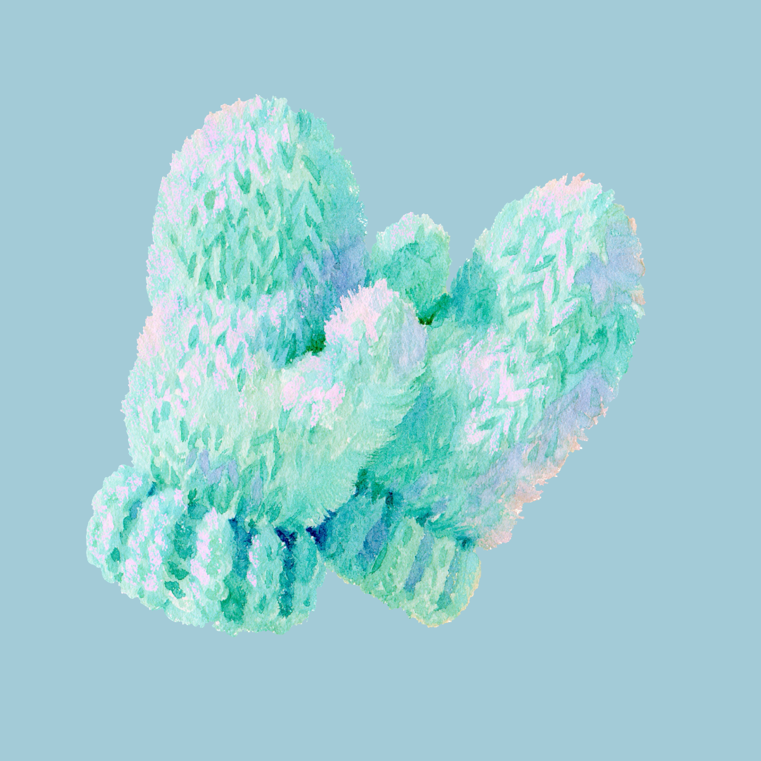 Cute Mittens PNG Clipart