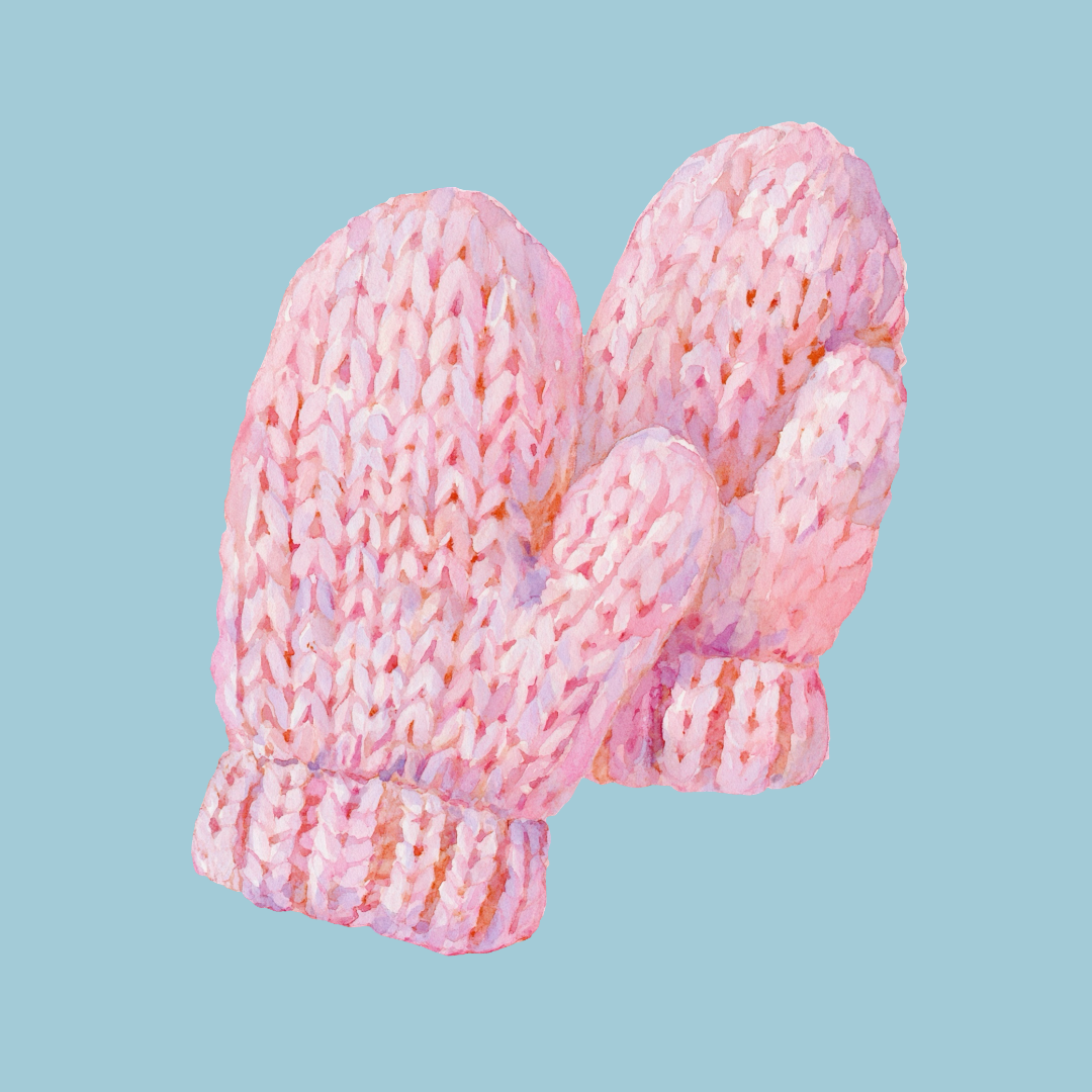 Cute Mittens PNG Clipart
