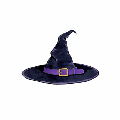 Halloween Witch Essentials Clipart Set PNG