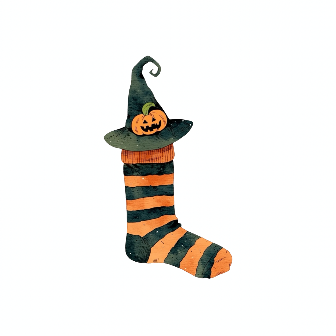 Halloween Socks PNG Clipart
