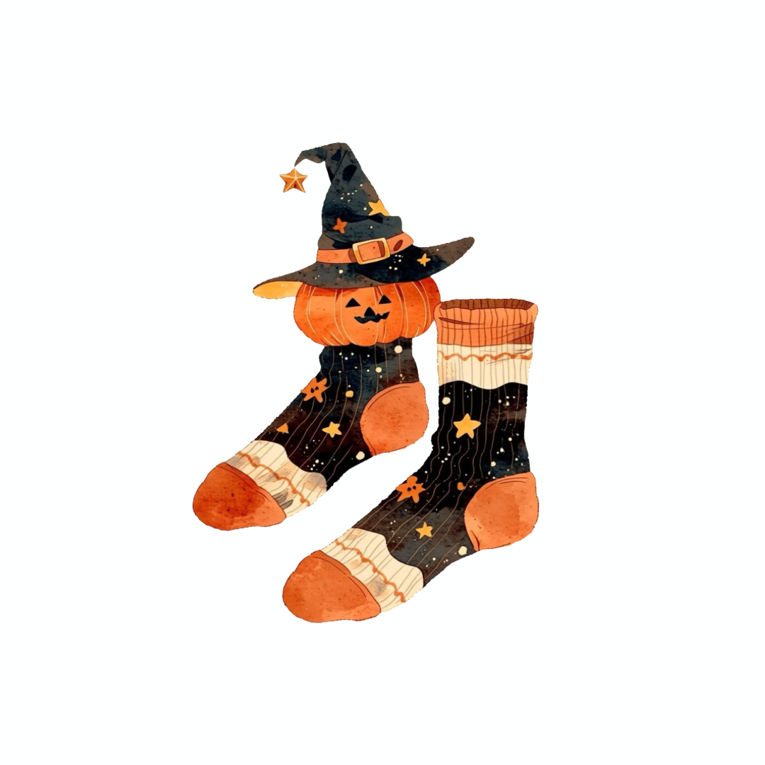Halloween Socks PNG Clipart