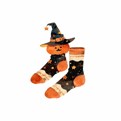 Halloween Socks PNG Clipart